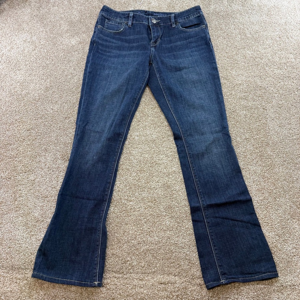 The Limited Denim Bootcut 678 Jeans Womens 6R Dark Wash Blue Stretch 6 Flare